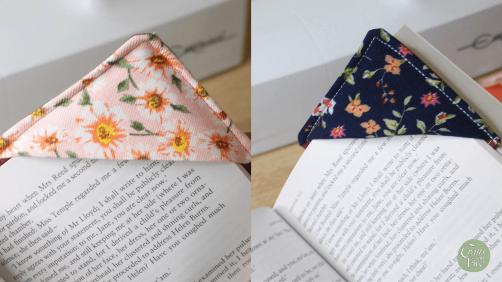 diy corner bookmarks