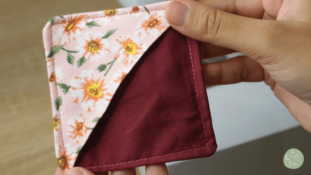 easy corner bookmark sewing tutorial