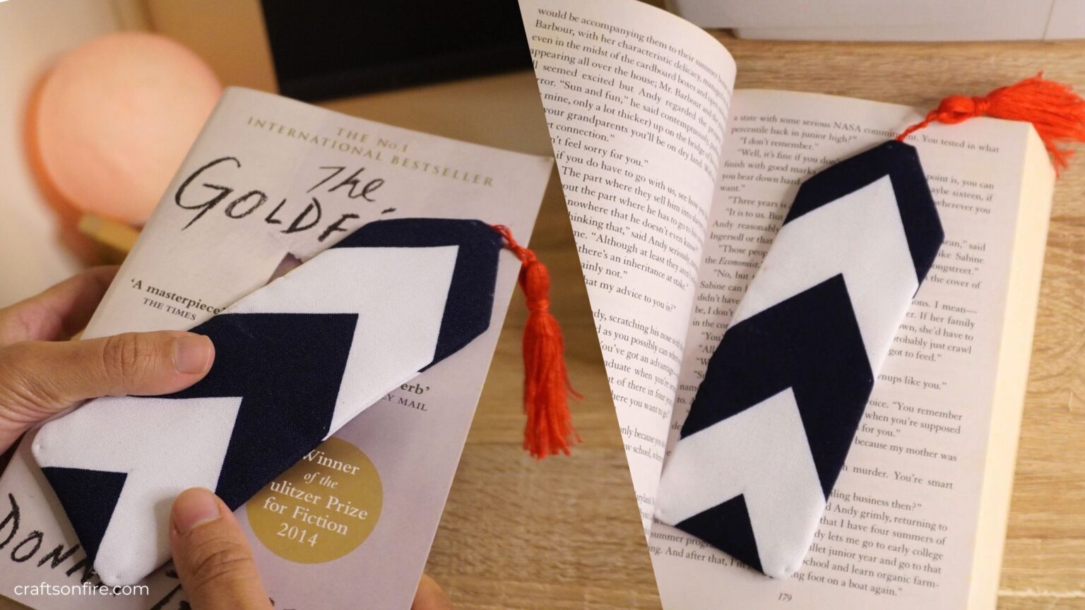 How To Sew A Tassel Bookmark (Step-By-Step) - Craftsonfire
