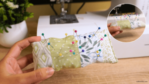 patchwork pin cushion tutorial