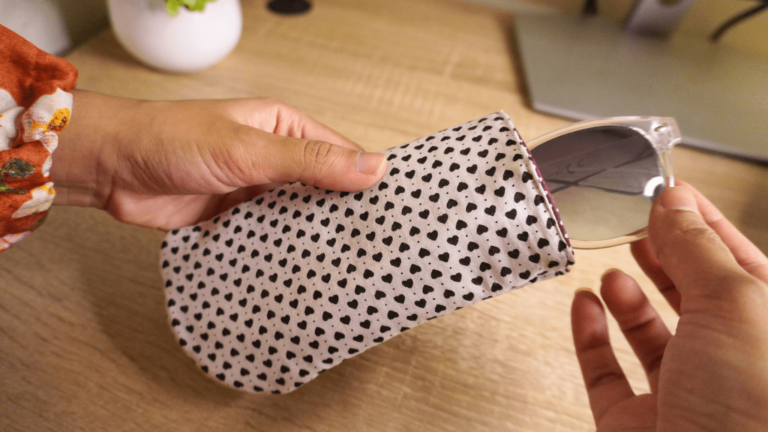 Easiest Sunglasses Pouch You Can Sew