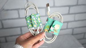 easy cord holder sewing tutorial