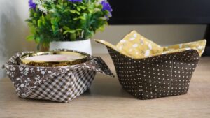 how to sew a bowl cozy