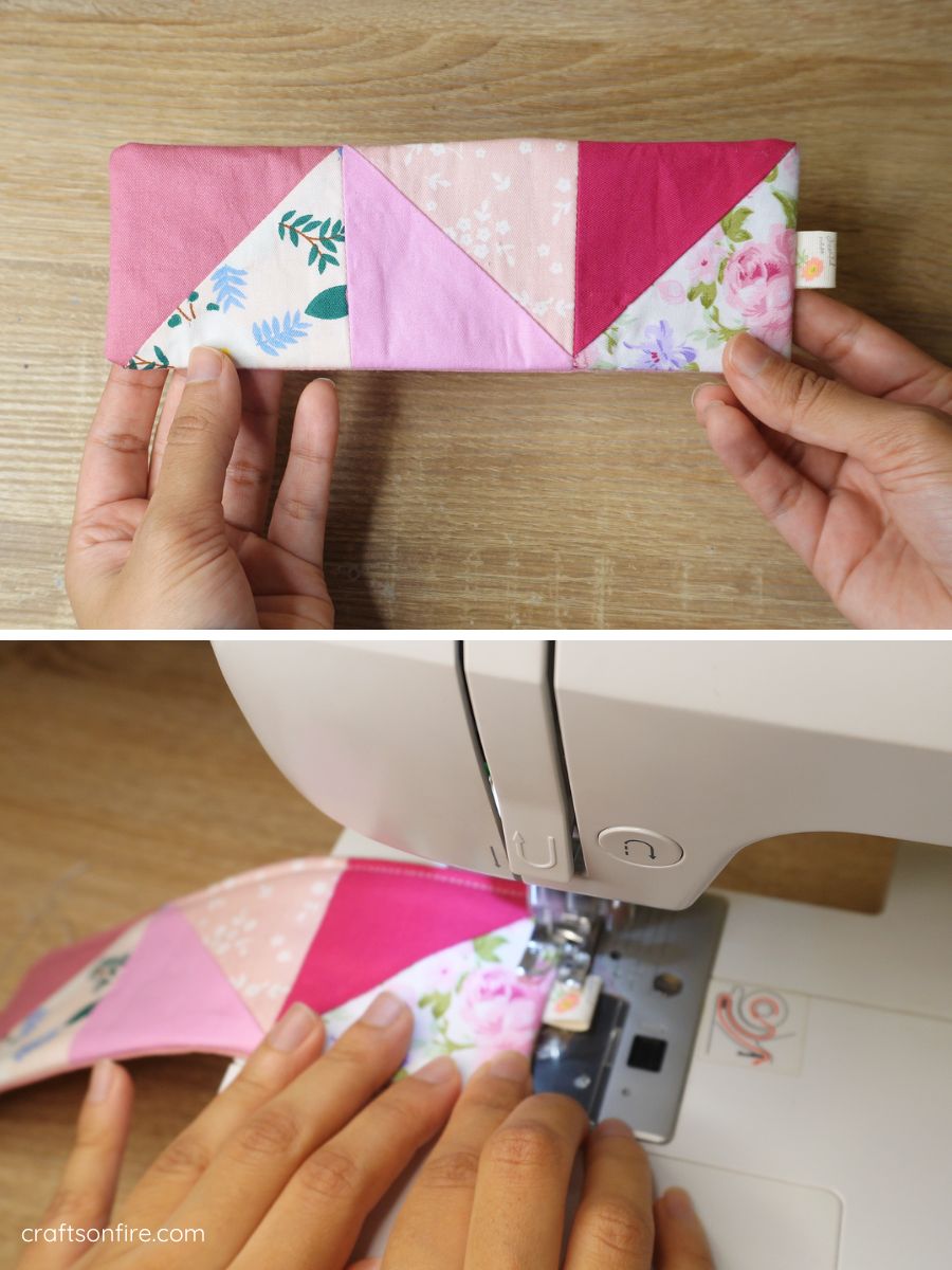 patchwork bookmark step 13