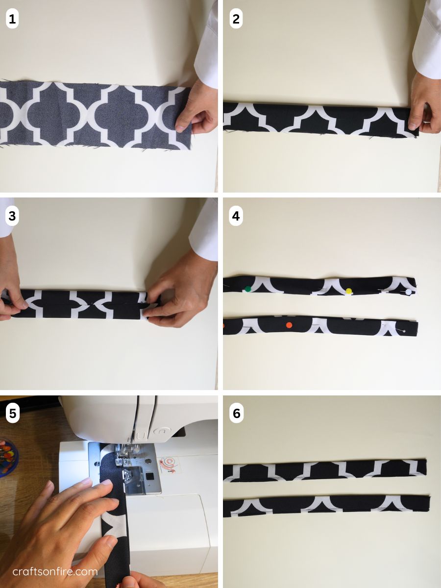 tote bag sewing tutorial step 1