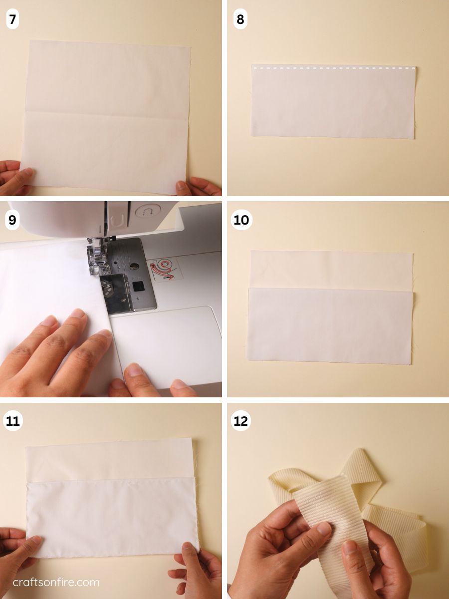 crossbody bag step 2