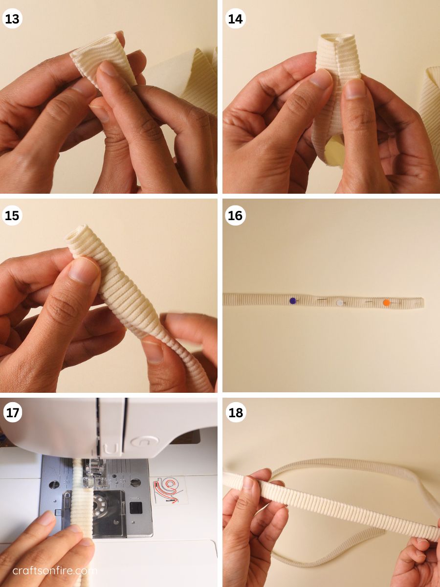 crossbody bag step 3