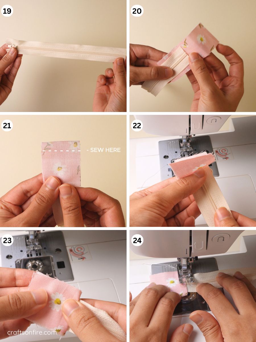 crossbody bag step 4