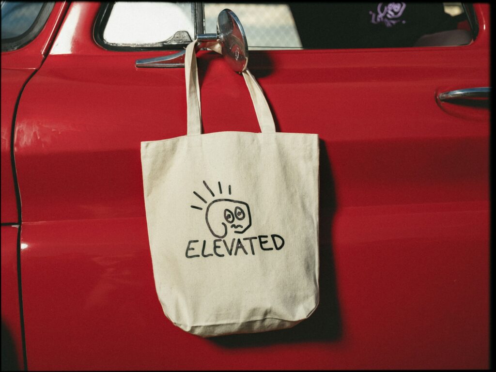 tote bag painting for craft night