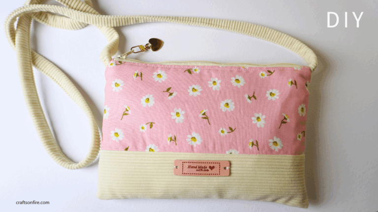 how to sew a crossbody bag