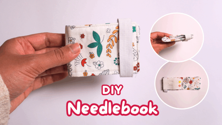diy needlebook sewing tutorial for beginners