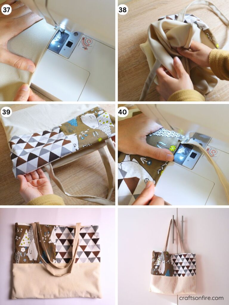 How To Sew Your Own Patchwork Tote Bag (Step-by-Step Tutorial ...