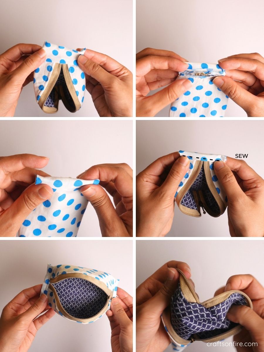 half moon purse step 8