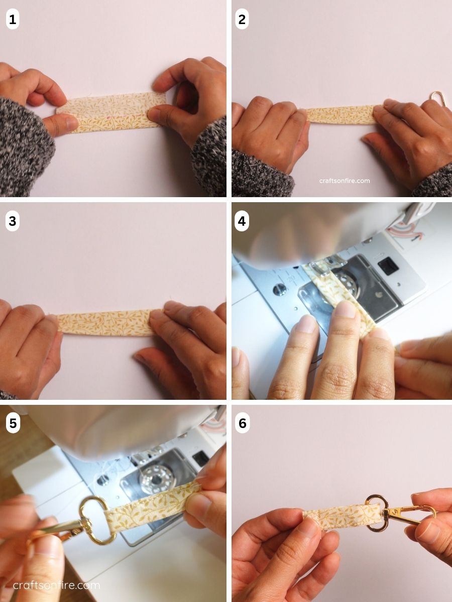 keyring pouch tutorial part 1