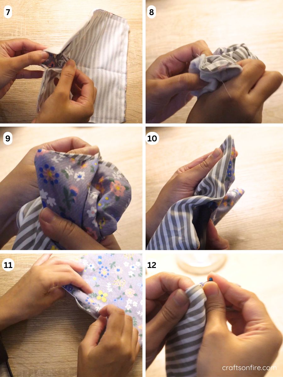 Scissor Pouch Sewing Tutorial Step 2