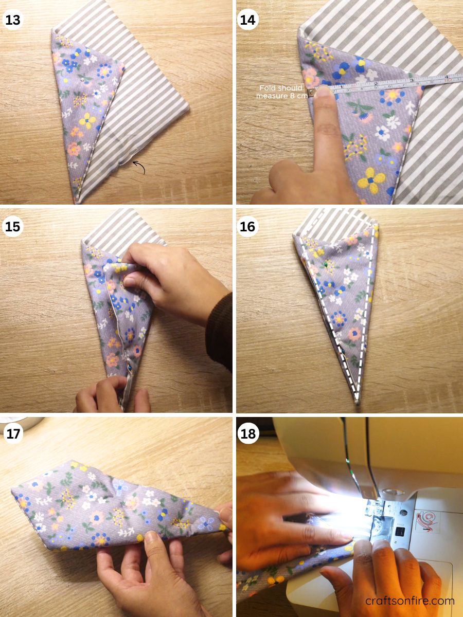 Scissor Pouch Sewing Tutorial Step 3